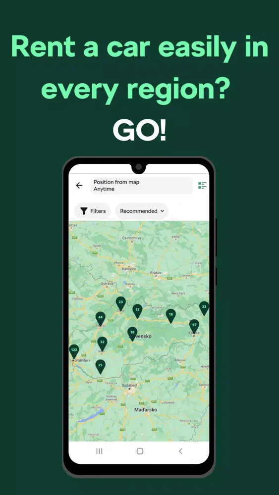 Zrzuty ekranu Škoda GO