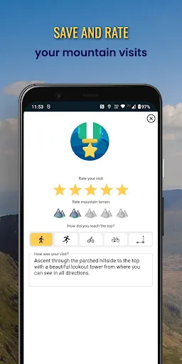 Hory.app: Mountain Explorer應用截圖