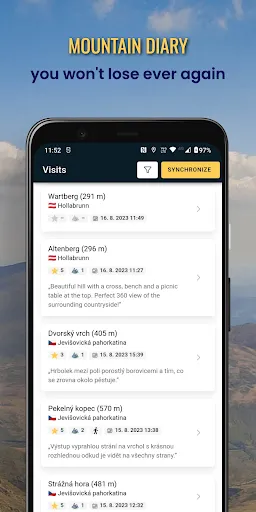 Hory.app: Mountain Explorer應用截圖