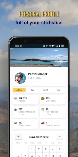 Hory.app: Mountain Explorer應用截圖