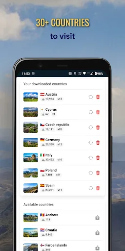Hory.app: Mountain Explorer應用截圖