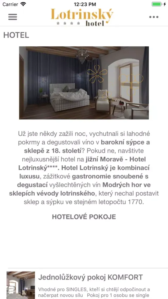 تصاویر Hotel Lotrinský