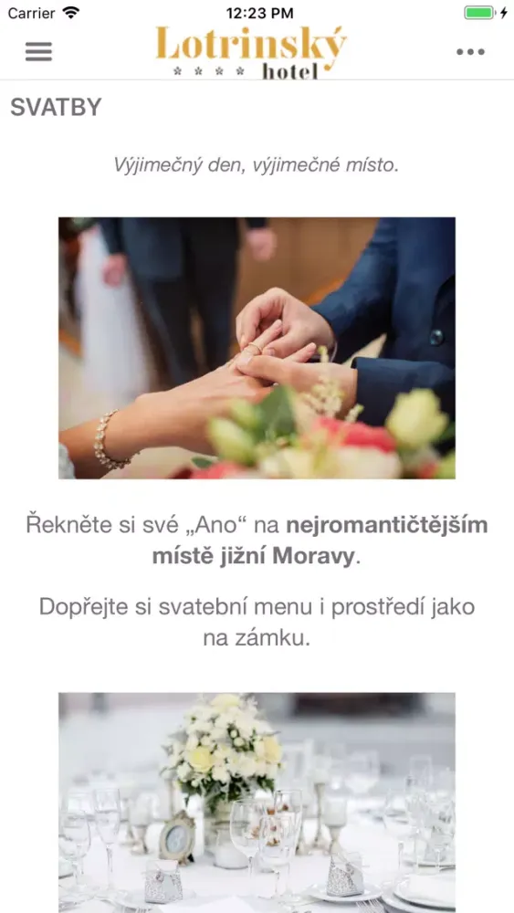 تصاویر Hotel Lotrinský