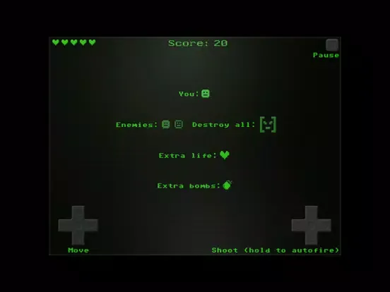 ASCII Shooter iPad 应用截图
