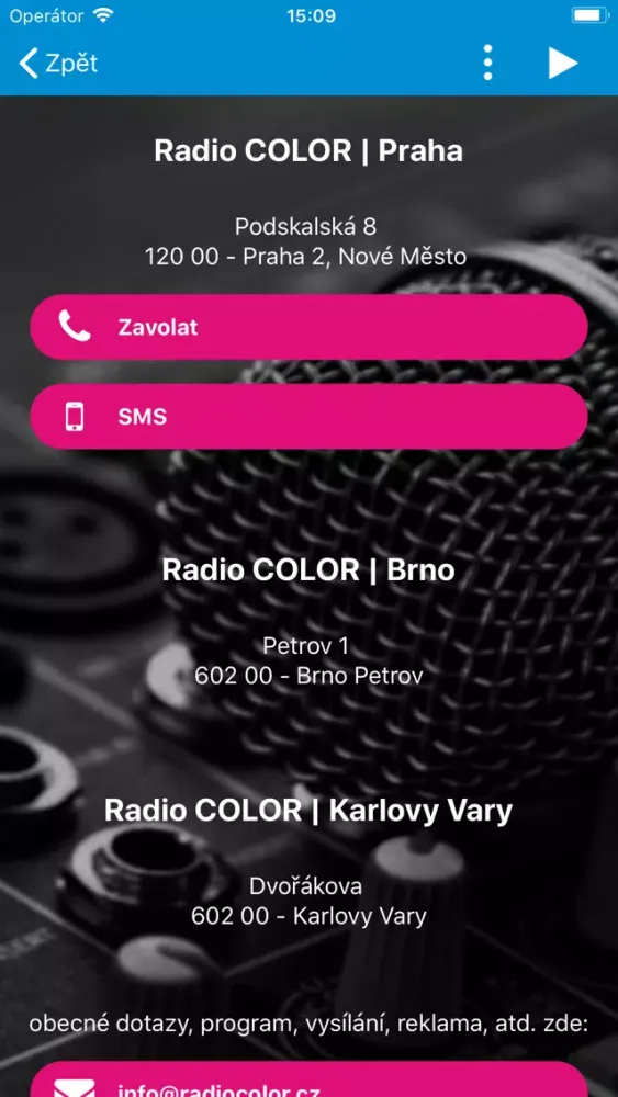 COLOR Music Radio 스크린샷