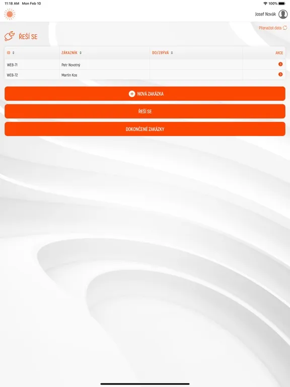 IVAR CS – servisní partneři iPad  स्क्रीनशॉट