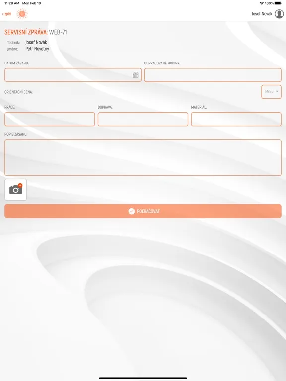 IVAR CS – servisní partneři iPad  स्क्रीनशॉट