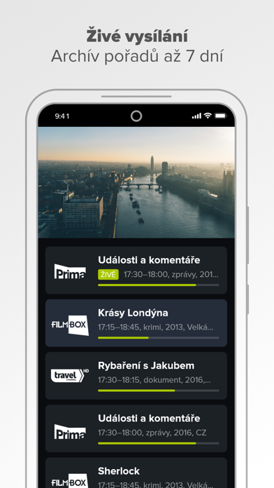 Interaktivní TV Screenshots