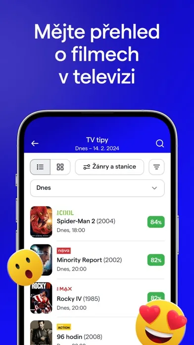 Ảnh chụp màn hình của Kinobox - Filmová databáze