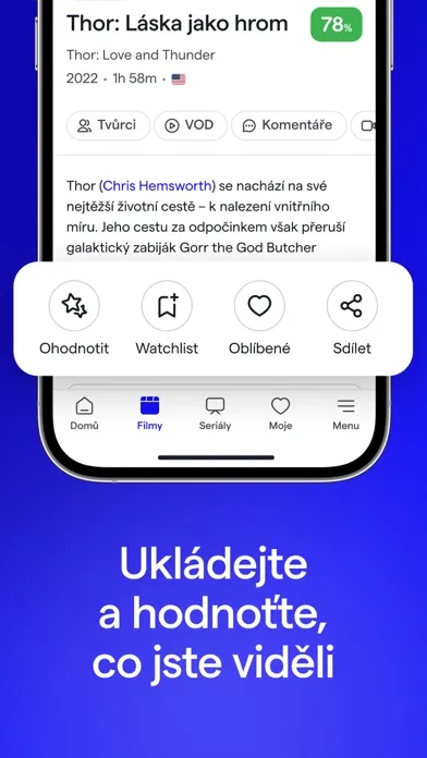 Ảnh chụp màn hình của Kinobox - Filmová databáze