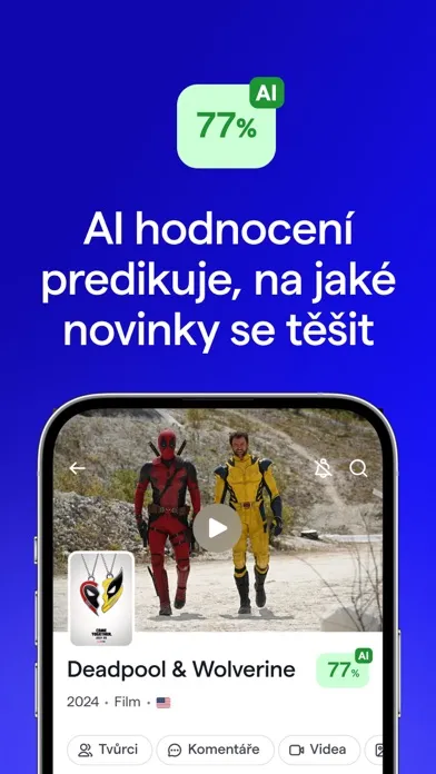Ảnh chụp màn hình của Kinobox - Filmová databáze