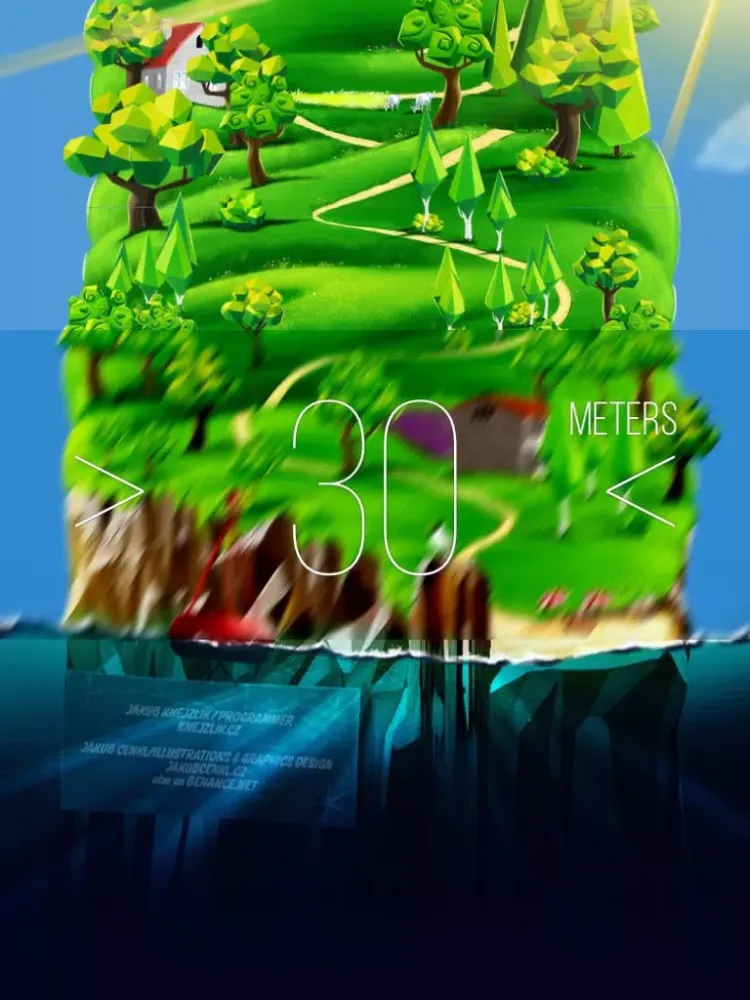 Tangkapan skrin Above Sea - Altimeter iPad 