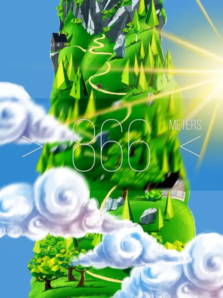 Tangkapan skrin Above Sea - Altimeter iPad 