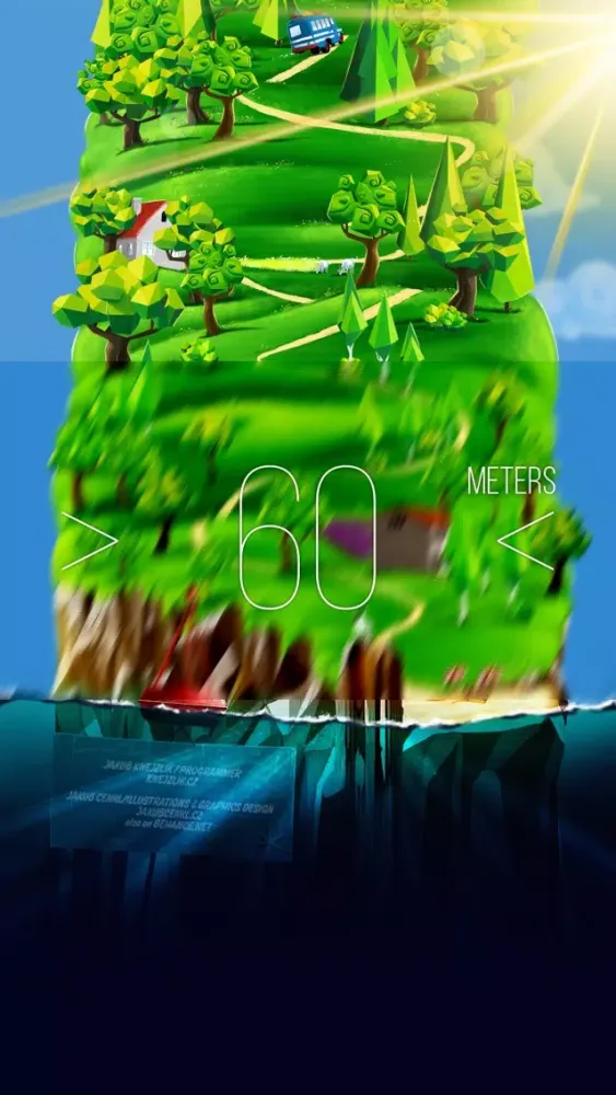 Tangkapan skrin Above Sea - Altimeter