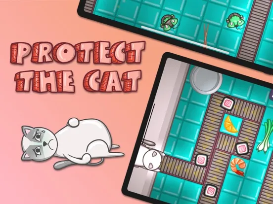 ภาพหน้าจอของ Sushi Bar Tower Defense iPad 
