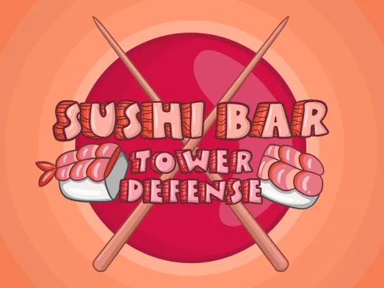 ภาพหน้าจอของ Sushi Bar Tower Defense iPad 