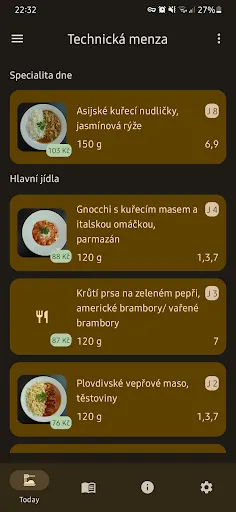 CTU Menza سکرین شاٹس