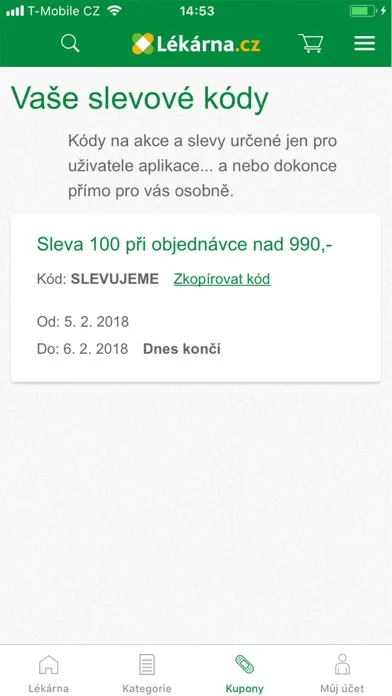 Lékárna.cz Screenshots