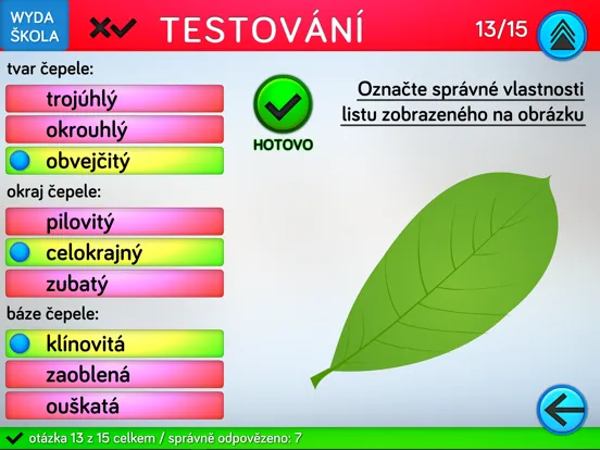 Capturas de tela do Listy stromů iPad 