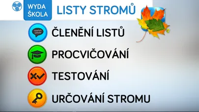 Capturas de tela do Listy stromů