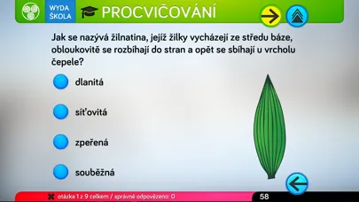 Capturas de tela do Listy stromů