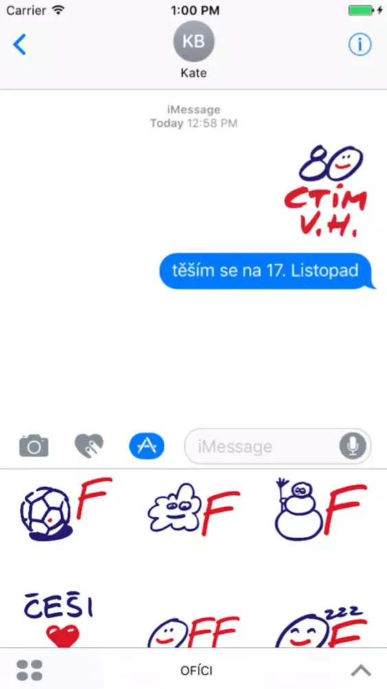 Tangkapan layar Občanské Fórum
