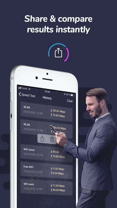 Speed Test: Network Ping Check Screenshots