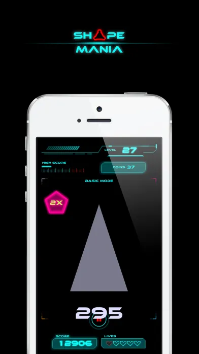 ภาพหน้าจอของ Shape Mania – Fun Geometry Game With Puzzle Action to Test Your Reflex Skills