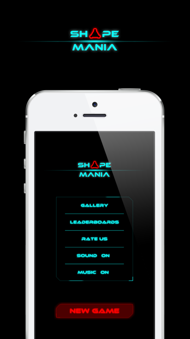 Shape Mania – Fun Geometry Game With Puzzle Action to Test Your Reflex Skills应用截图
