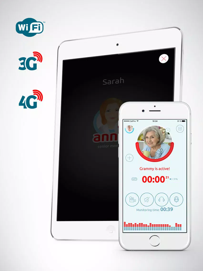 تصاویر Senior Monitor with Elder Care iPad 