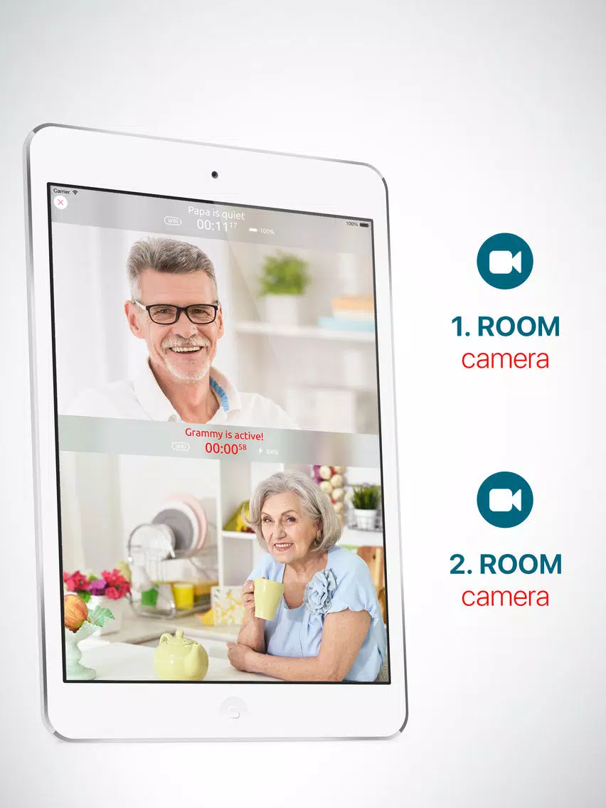 تصاویر Senior Monitor with Elder Care iPad 