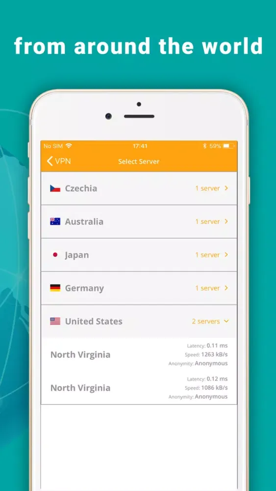 Captures d'écran de Sure VPN: Hotspot & Wifi Proxy