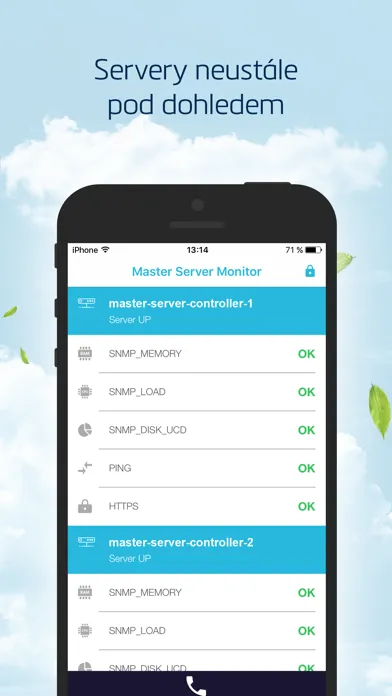 Captures d'écran de Master Server Monitor