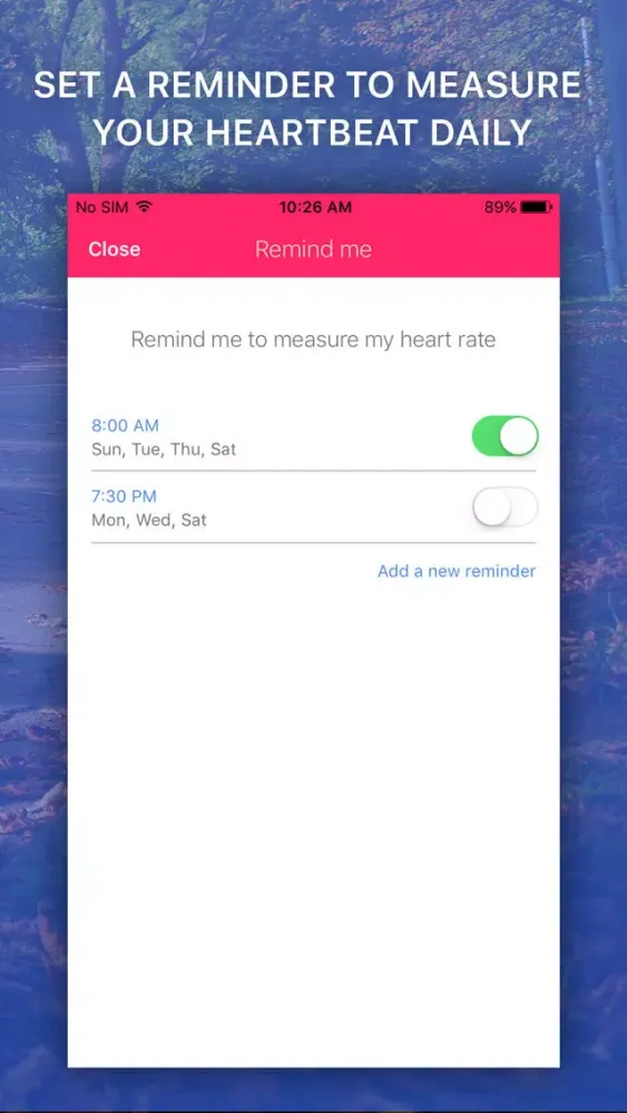 Ảnh chụp màn hình của Heart Rate Monitor: EKG Pulse Tracker for Cardio