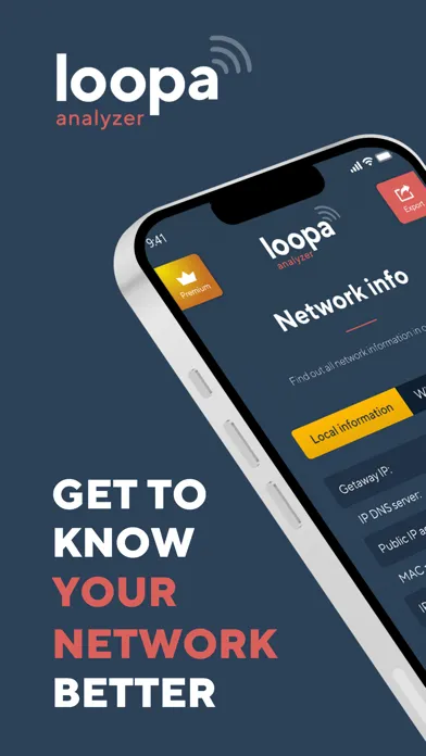 Network Analyzer Master: Loopa स्क्रीनशॉट