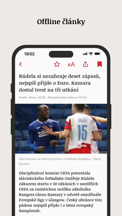 Capturas de pantalla de iROZHLAS