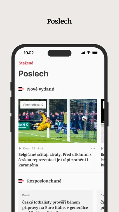 Capturas de pantalla de iROZHLAS