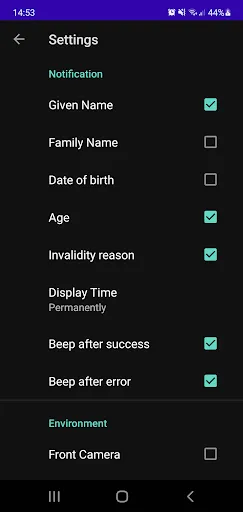 EU DCC Reader Screenshots