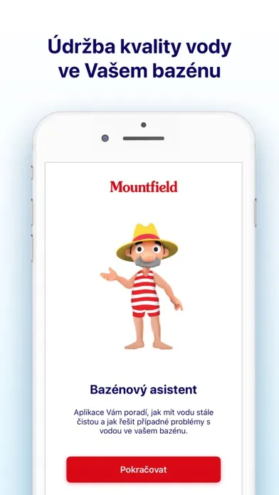 Mountfield - Bazénový asistent应用截图