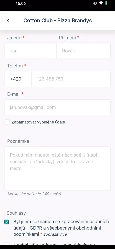 تصاویر Cotton Club - Pizza Brandýs
