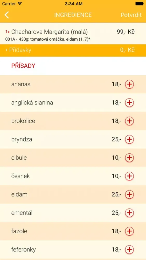 Captures d'écran de Chacharova pizza