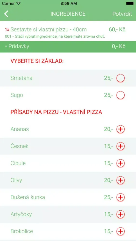 TOP PIZZA Chrudim স্ক্রিনশট