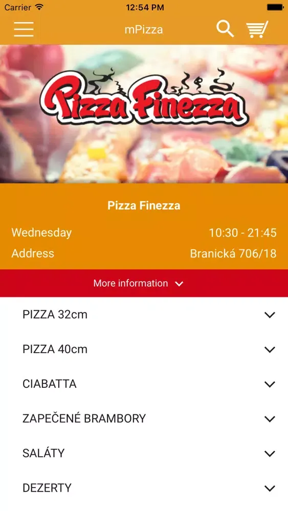 Pizza Finezza スクリーンショット