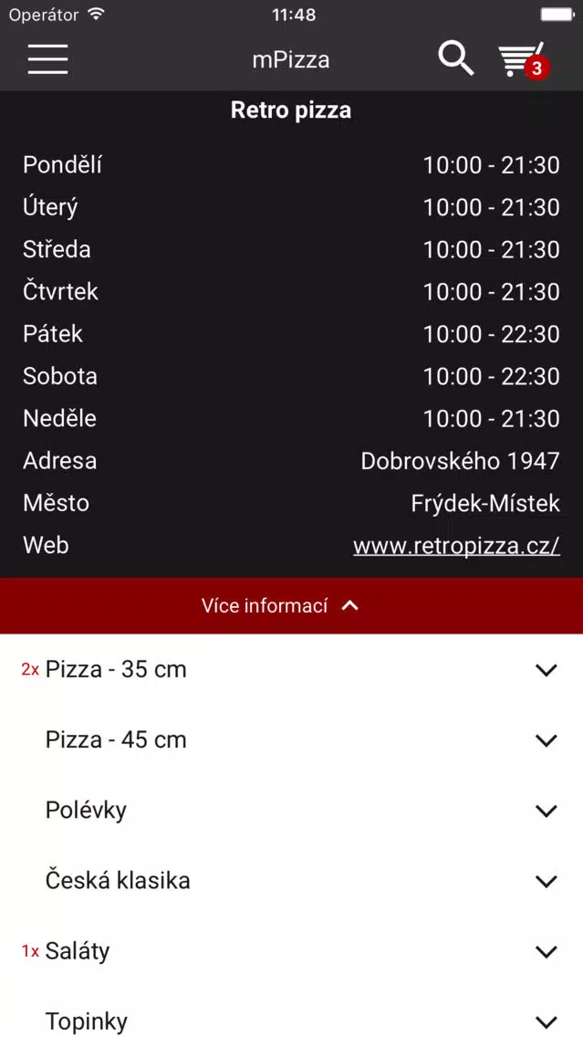 Screenshot di Retro pizza