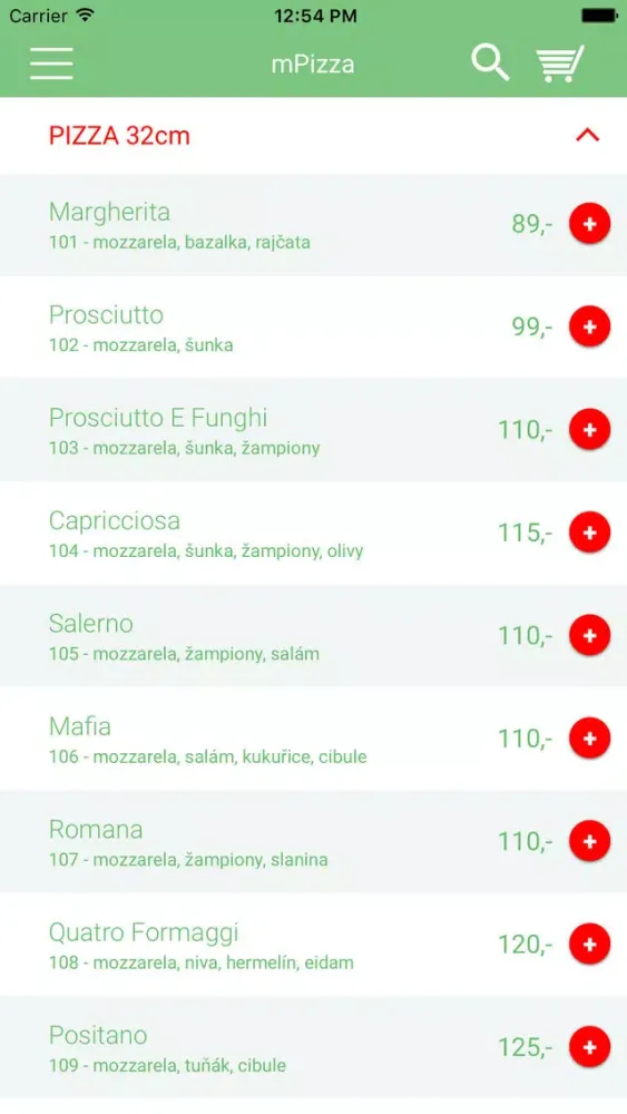 Pizza Excool Pardubice应用截图