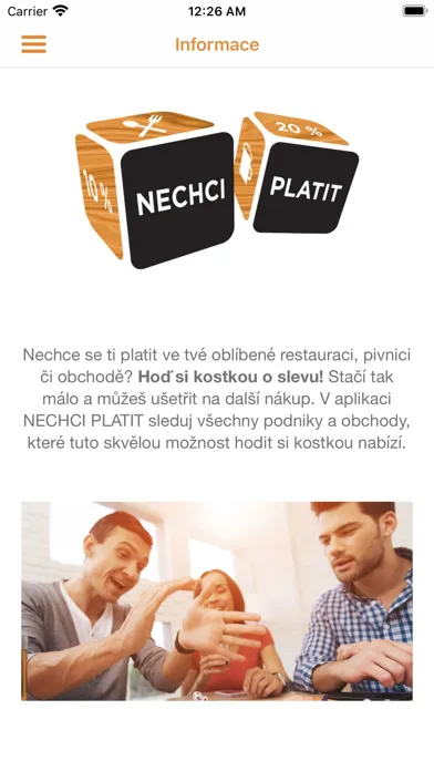 Captures d'écran de NECHCI PLATIT