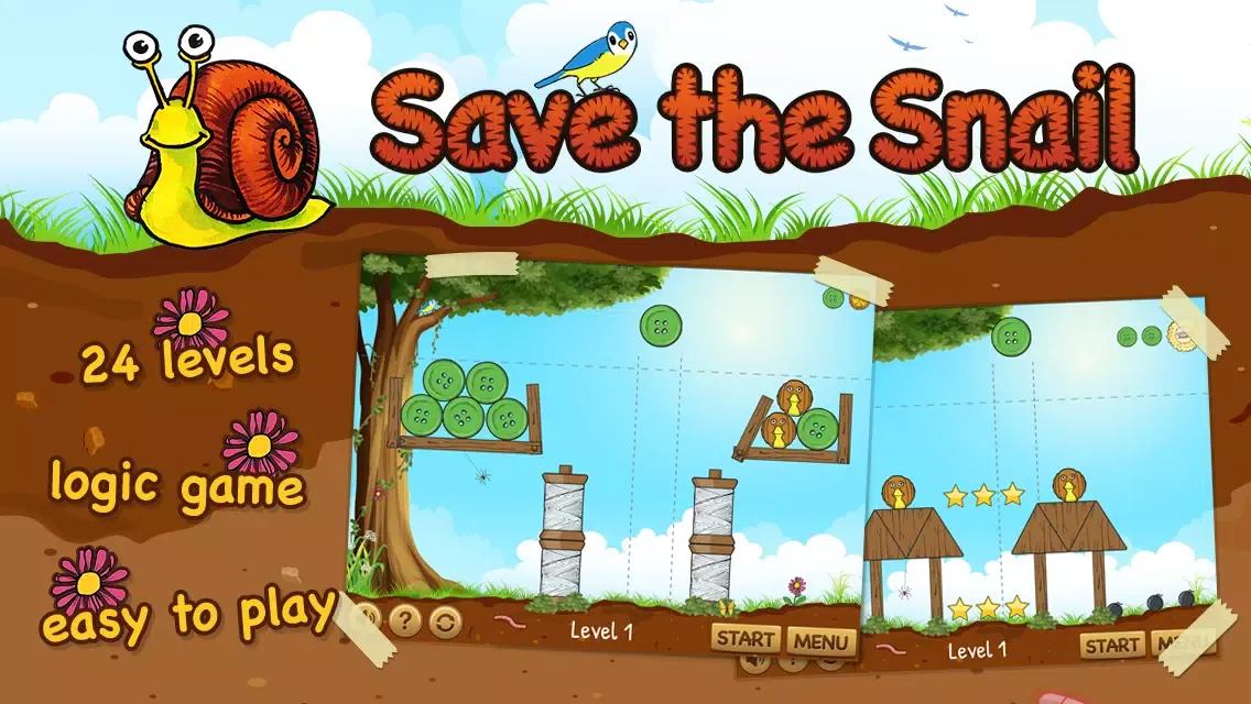 Save the Snail Ekran Görüntüleri