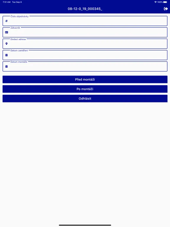 Oresi Servis iPad  Screenshots
