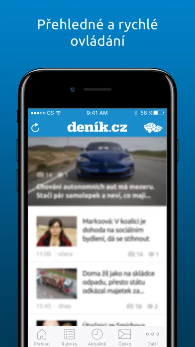 Deník.cz سکرین شاٹس