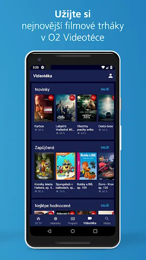 Скриншоты O2 TV